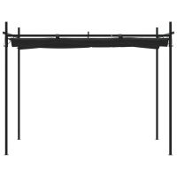 vidaXL Pergola med infällbart tak antracit 295x292x230 cm - Bild 3