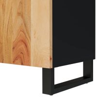 vidaXL TV-skåp 105x33,5x46 cm massivt akacia och konstruerat trä - Bild 6