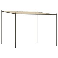 vidaXL Paviljong beige 3x3 m 180 g/m² tyg och stål - Bild 2