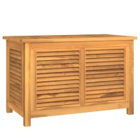 vidaXL Trädgårdslåda med påse 90x50x58 cm massiv teak - Bild 2