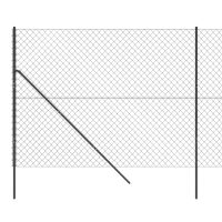 vidaXL Gunnebostängsel antracit 2,2x10 m - Bild 4