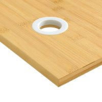 vidaXL Bordsskiva 100x50x1,5 cm bambu - Bild 3