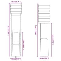 vidaXL Lekplats massiv furu - Bild 9
