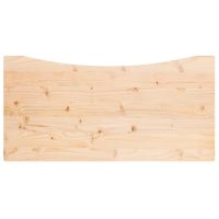 vidaXL Skrivbordsskiva 110x60x2,5 cm massiv furu - Bild 4