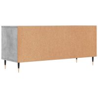 vidaXL Tv-bänk betonggrå 100x34,5x44,5 cm konstruerat trä - Bild 8