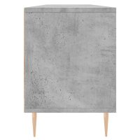 vidaXL Tv-bänk betonggrå 150x30x44,5 cm konstruerat trä - Bild 7