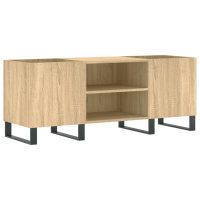 vidaXL Stereobänk sonoma-ek 121x38x48 cm konstruerat trä - Bild 2