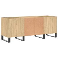 vidaXL Stereobänk sonoma-ek 121x38x48 cm konstruerat trä - Bild 6