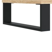 vidaXL Stereobänk sonoma-ek 121x38x48 cm konstruerat trä - Bild 7