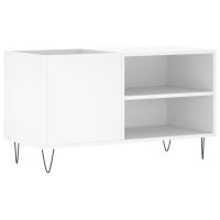 vidaXL Stereobänk vit 85x38x48 cm konstruerat trä - Bild 2