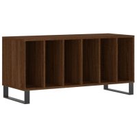 vidaXL Stereobänk brun ek 100x38x48 cm konstruerat trä - Bild 2