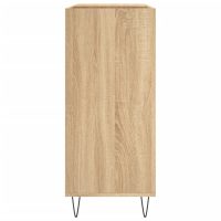 vidaXL Stereobänk sonoma-ek 84,5x38x89 cm konstruerat trä - Bild 5