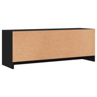 vidaXL Tv-bänk svart 102x30x37,5 cm konstruerat trä - Bild 8