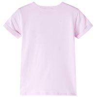 T-shirt för barn mild rosa 116 - Bild 2