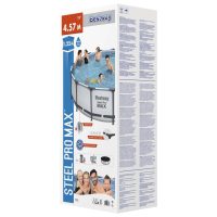 Bestway Pool Steel Pro MAX rund med tillbehör 457x122 cm - Bild 9