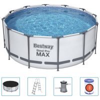 Bestway Pool Steel Pro MAX rund med tillbehör 366x122 cm - Bild 2