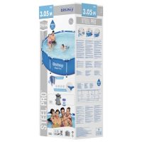 Bestway Pool med stålram Steel Pro 305x76 cm - Bild 5