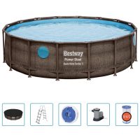 Bestway Pool med tillbehör Power Steel 488x122 cm - Bild 2