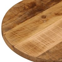 vidaXL Bordsskiva 100x40x2,5 cm oval massivt grovt mangoträ - Bild 6