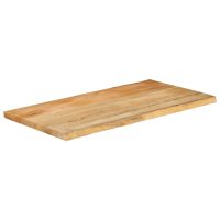 vidaXL Bordsskiva 100x60x2,5 cm levande kant massivt mangoträ - Bild 2