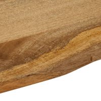 vidaXL Bordsskiva 100x80x2,5 cm levande kant massivt mangoträ - Bild 7