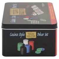 vidaXL Poker set 200 delar 4 g - Bild 4