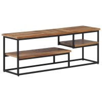 vidaXL Tv-bänk 110x30x39 cm massiv återvunnen teak - Bild 10