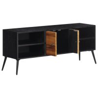 vidaXL Tv-bänk 112x31x45 cm massiv återvunnen teak - Bild 2