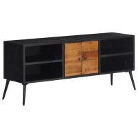 vidaXL Tv-bänk 112x31x45 cm massiv återvunnen teak - Bild 11