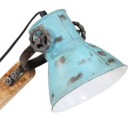 vidaXL Skrivbordslampa 25 W nött blå 23x18x96 cm E27 - Bild 7