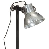 vidaXL Skrivbordslampa 25W vintage silver 15x15x55 cm E27 - Bild 8