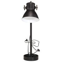 vidaXL Skrivbordslampa 25 W svart 15x15x55 cm E27 - Bild 3