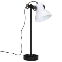 vidaXL Skrivbordslampa 25 W vit 15x15x55 cm E27 - Bild 2