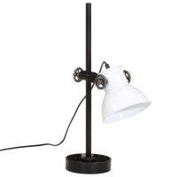 vidaXL Skrivbordslampa 25 W vit 15x15x55 cm E27 - Bild 6