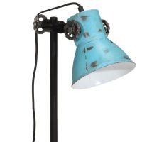 vidaXL Skrivbordslampa 25 W nött blå 15x15x55 cm E27 - Bild 8