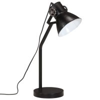 vidaXL Skrivbordslampa 25 W svart 17x17x60 cm E27 - Bild 2