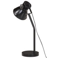 vidaXL Skrivbordslampa 25 W svart 17x17x60 cm E27 - Bild 5