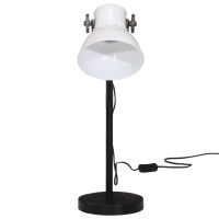 vidaXL Skrivbordslampa 25 W vit 17x17x60 cm E27 - Bild 3