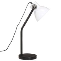 vidaXL Skrivbordslampa 25 W vit 17x17x60 cm E27 - Bild 4