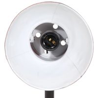 vidaXL Skrivbordslampa 25 W nött röd 17x17x60 cm E27 - Bild 6