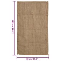 vidaXL Jutesäckar 30 st 60x105 cm 100% jute 340 gsm - Bild 7