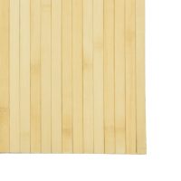 vidaXL Rumsavdelare ljus naturlig 165x600 cm bambu - Bild 7