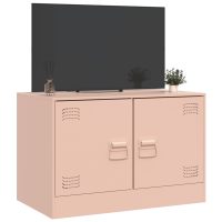 vidaXL TV-skåp rosa 67x39x44 cm stål - Bild 4