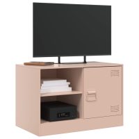 vidaXL TV-skåp 2 st rosa 67x39x44 cm stål - Bild 3