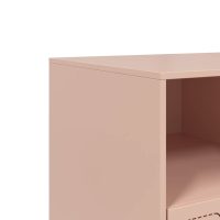 vidaXL TV-skåp rosa 99x39x44 cm stål - Bild 10