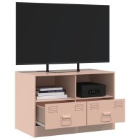 vidaXL TV-skåp rosa 67x39x44 cm stål - Bild 5