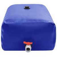 vidaXL Vattentank med kran vikbar 1500 L PVC - Bild 3