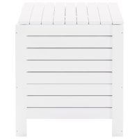 vidaXL Förvaringslåda med lock RANA vit 60x49x54 cm massiv furu - Bild 5