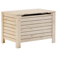 vidaXL Förvaringslåda med lock RANA 80x49x54 cm massiv furu - Bild 2