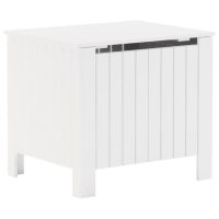 vidaXL Förvaringslåda med lock RANA vit 60x49x54 cm massiv furu - Bild 2